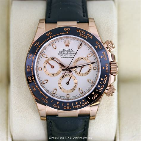 rolex daytona 11651 ln|rolex daytona everose gold price.